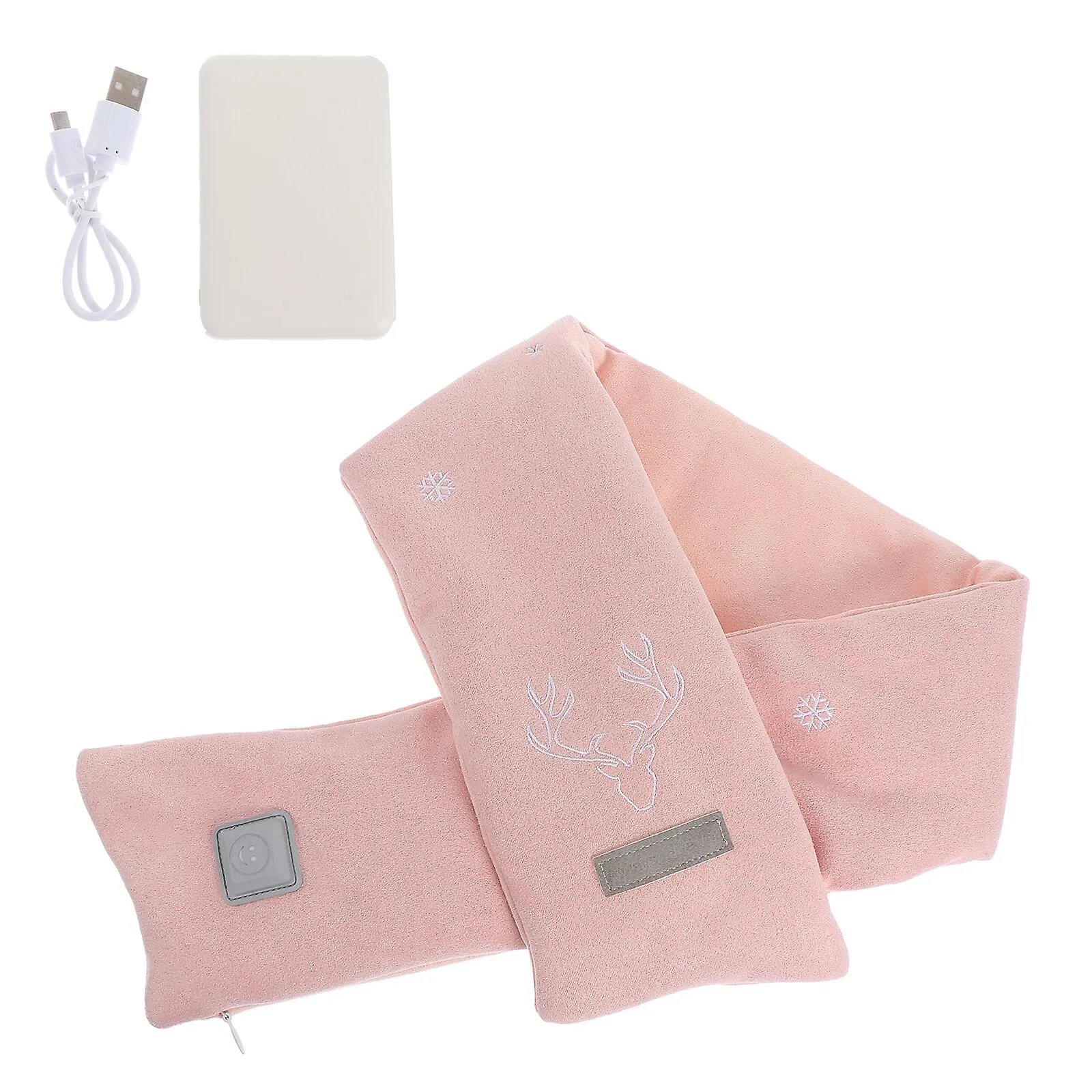 1pc Heating Scarf Winter Warm Scarf Heated Neckerchief Warm Shoulder Pad