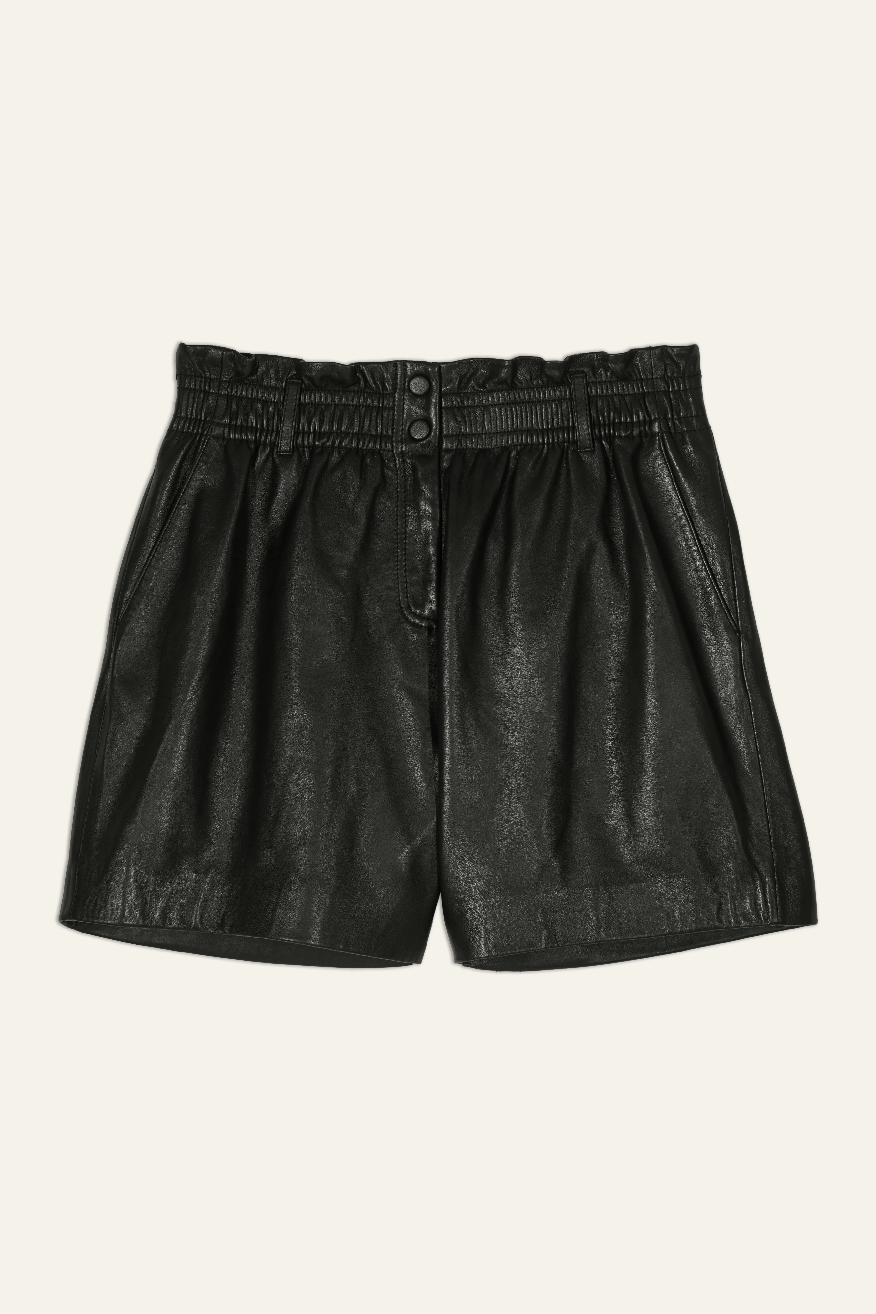 AGLAE pantalones cortos de cintura alta