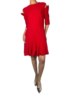 ALEXANDER MCQUEEN Vestido Cut Out