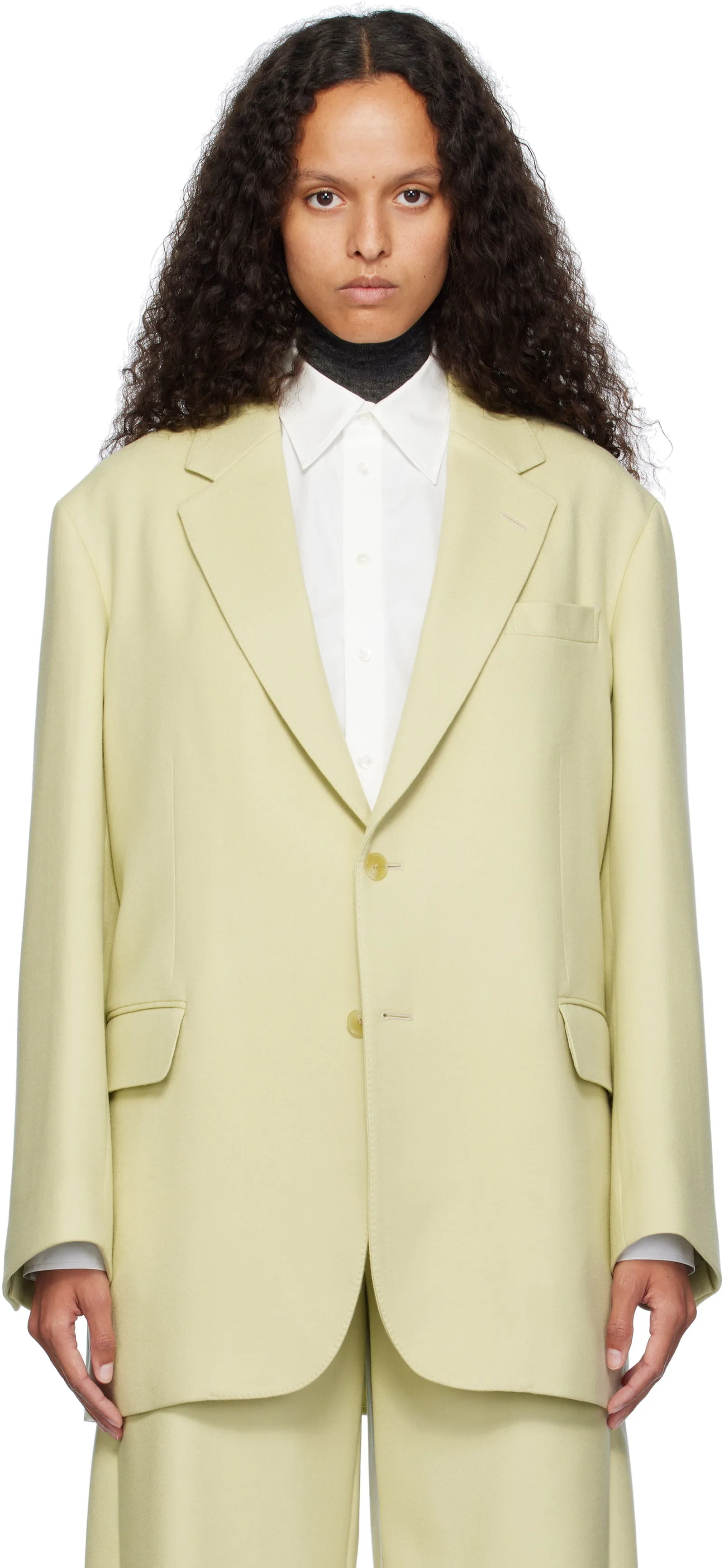 AURALEE Melton Blazer