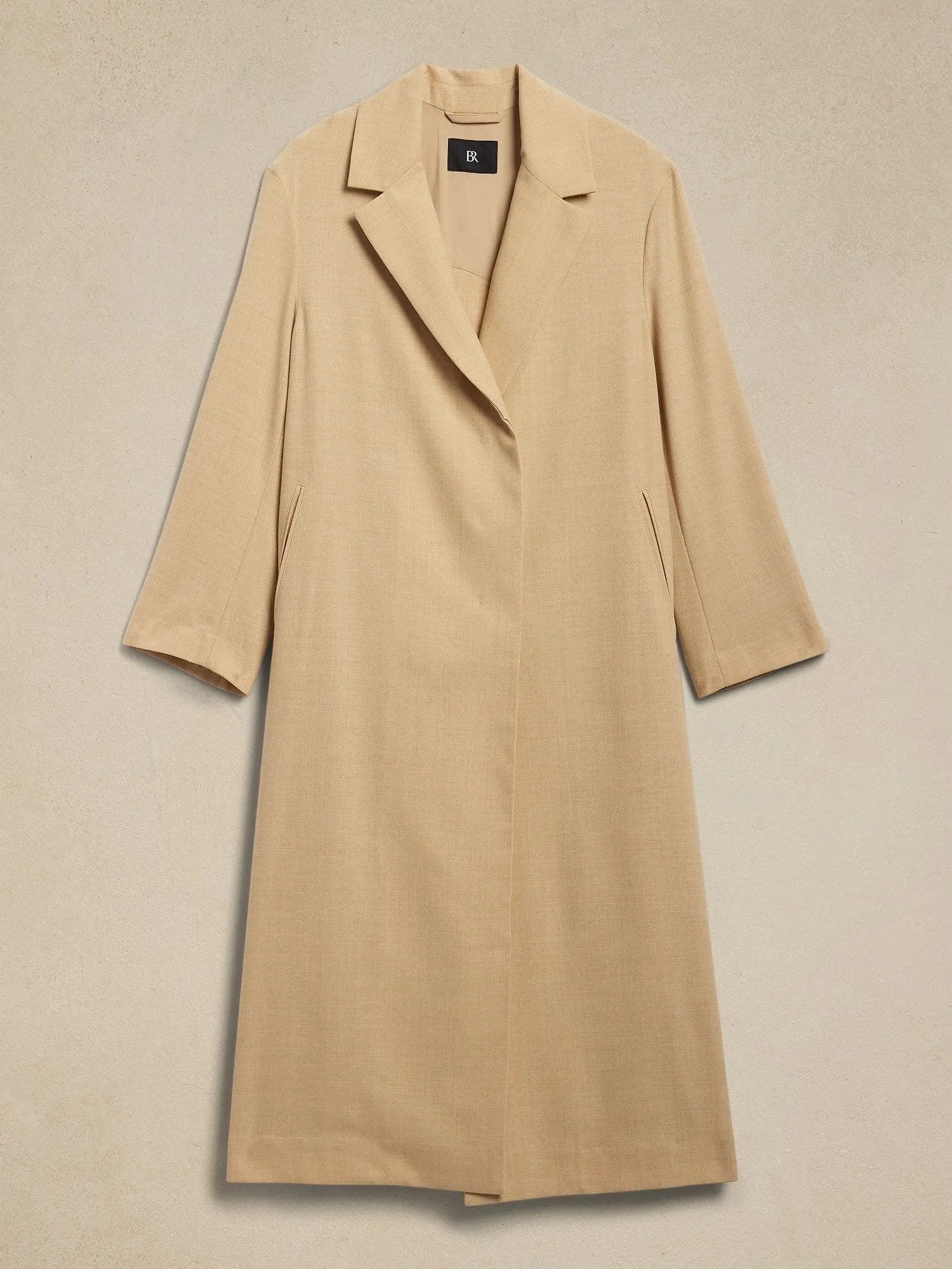 BANANA REPUBLIC ABRIGO MUJER ORO BLAZER COAT
