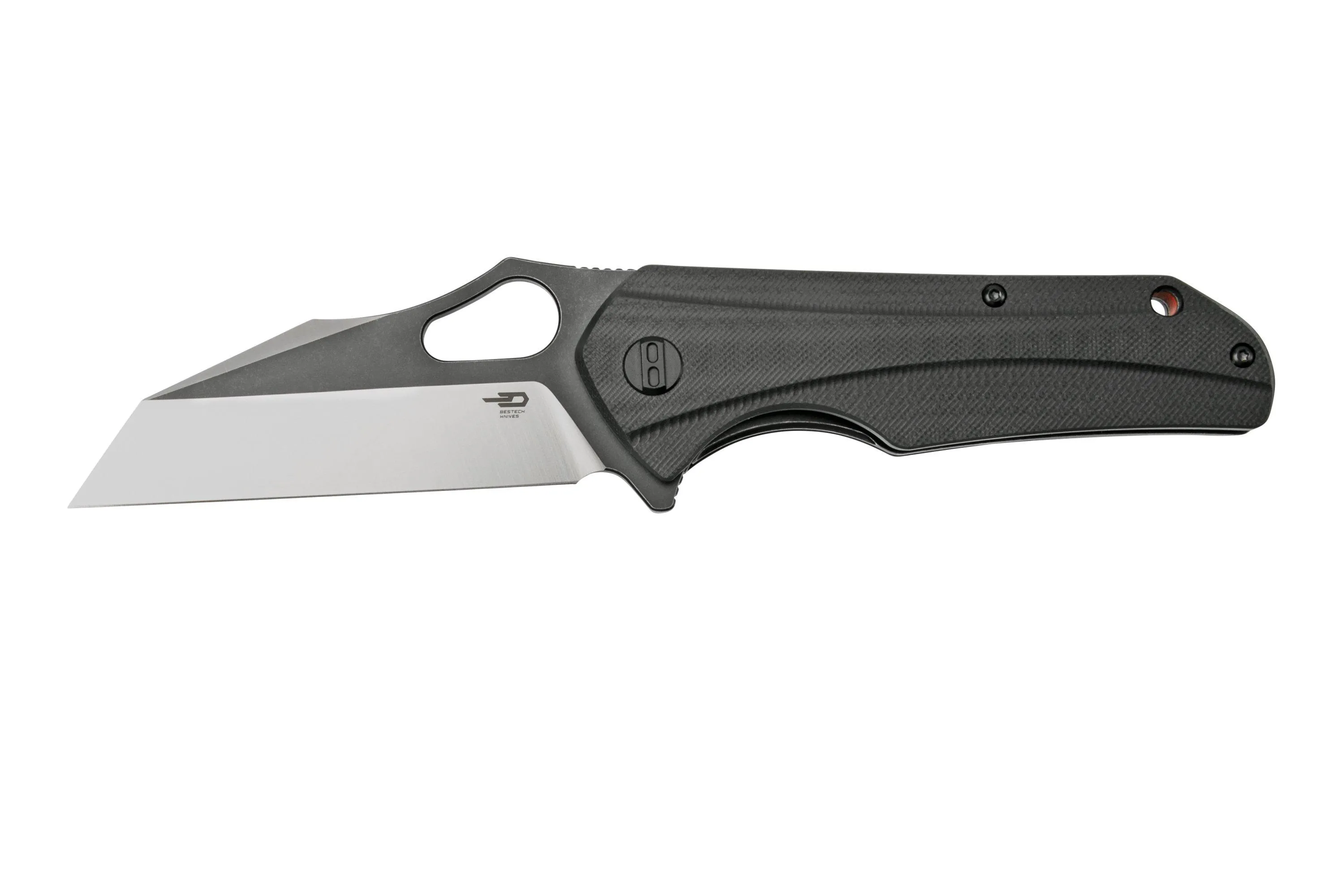 Bestech Operator BG36A Black G10, Two Tone Black navaja