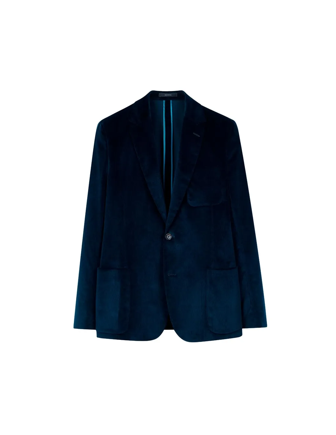 Blazer de pana azul marino