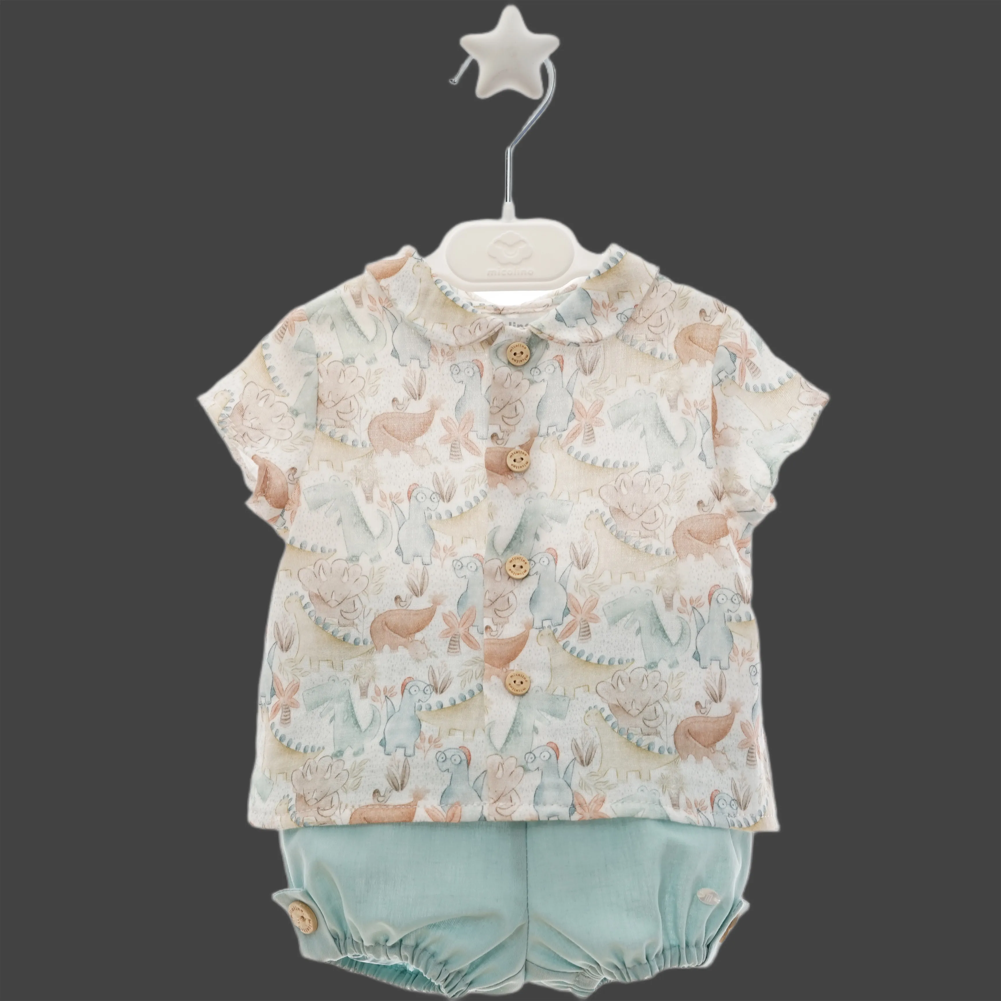 Blouse and shorts set comedy collection