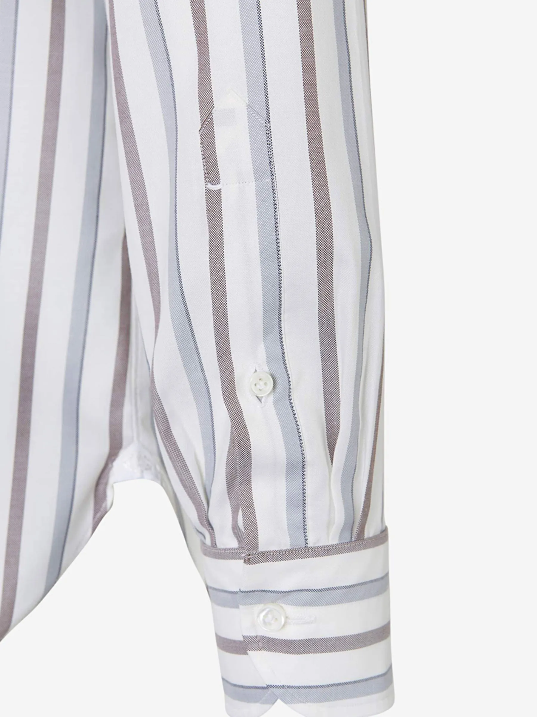 Borrelli Camisa Algodón Rayas
