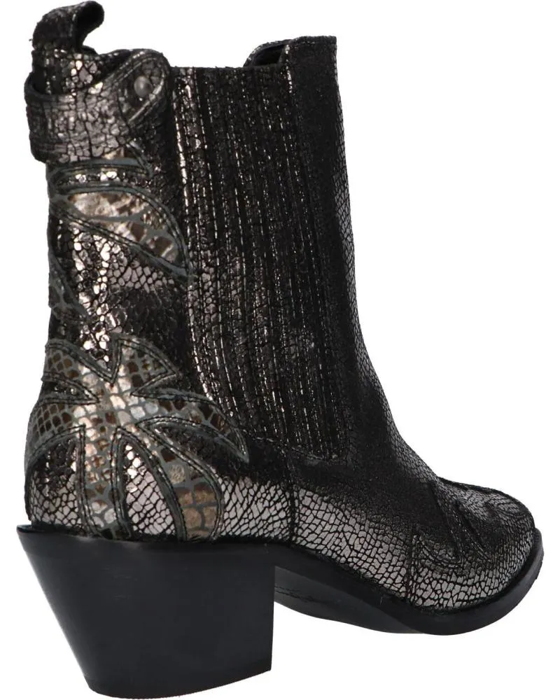 Botines de Mujer PEPE JEANS PLS50394 WESTERN W PALM GLAM 952 CHROME
