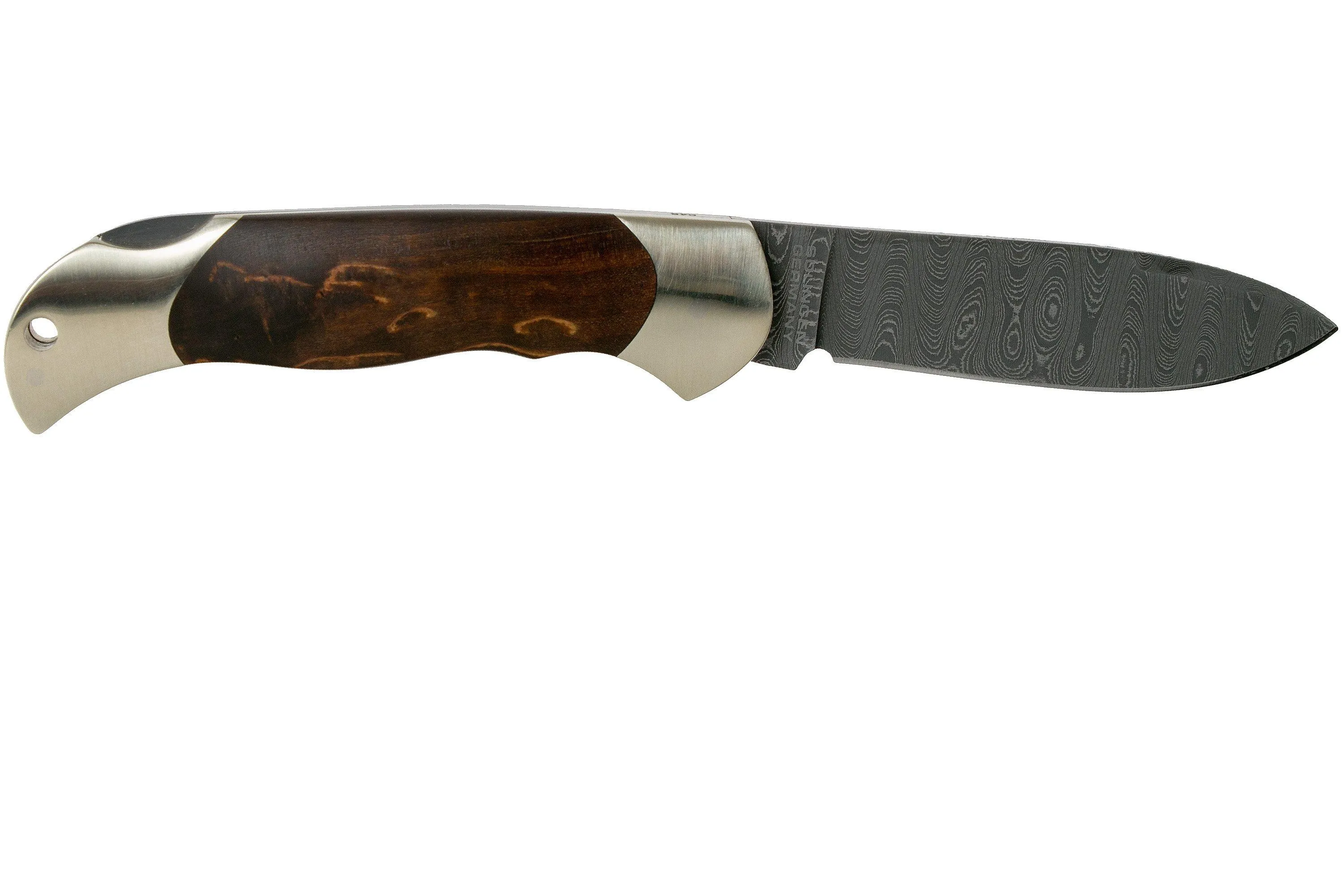Böker Junior Scout Damast Curly Birch 111920DAM cuchillo de caballero