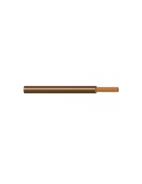 Cable flexible libre de halógenos 4 mm² H07Z1-K (AS) | Marrón 100 metros