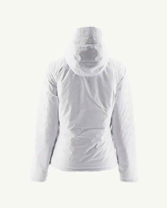 Chaqueta con capucha Jott VIENNE de plumas pato reversible Mujer  PS23WJAC01 -9010 WHITE MARINE blanco y azul