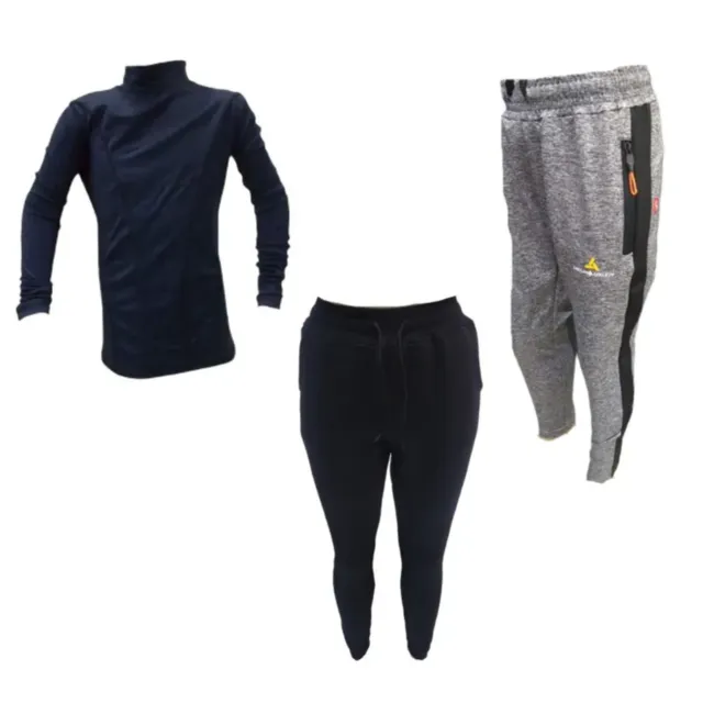 Combo ng Niño!pantalon Algodon+pantalon Lycra+ Camiseta Termica