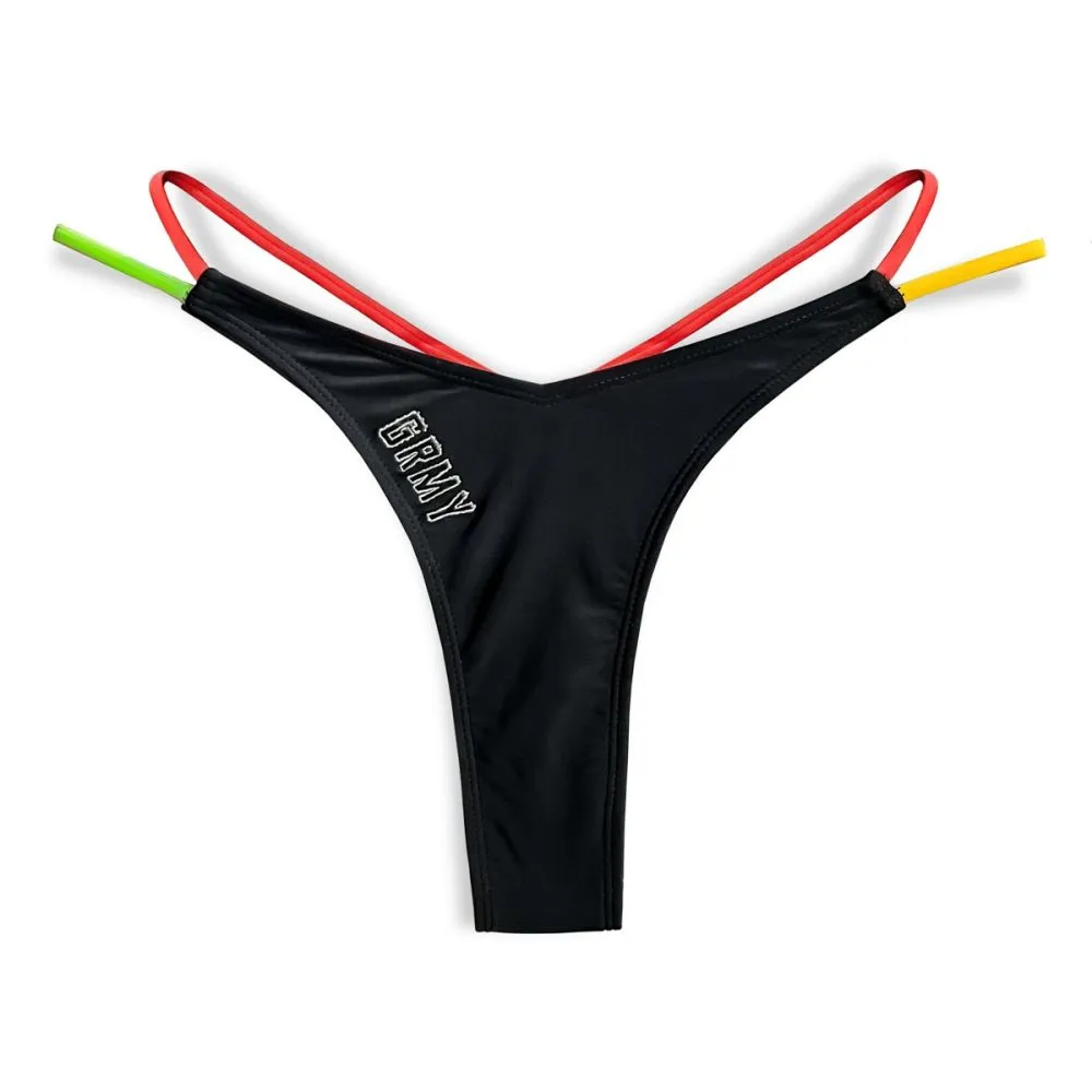 grimey bañador toughest girl bikini botton black