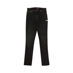 HERON PRESTON Washed Denim 5 Pocket Jeans