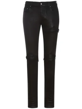 Jeans encerados