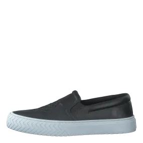 Kenzo zapatos K-skate Slip On Tiger Black