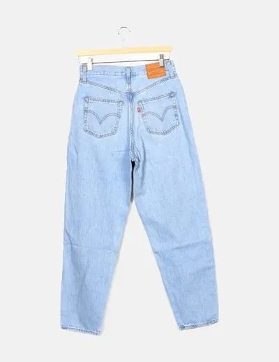 Levi's Jeans denim boyfriend azul claro