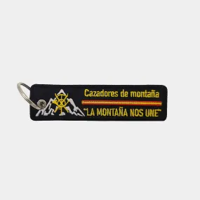 Llavero de cazadores de montaa