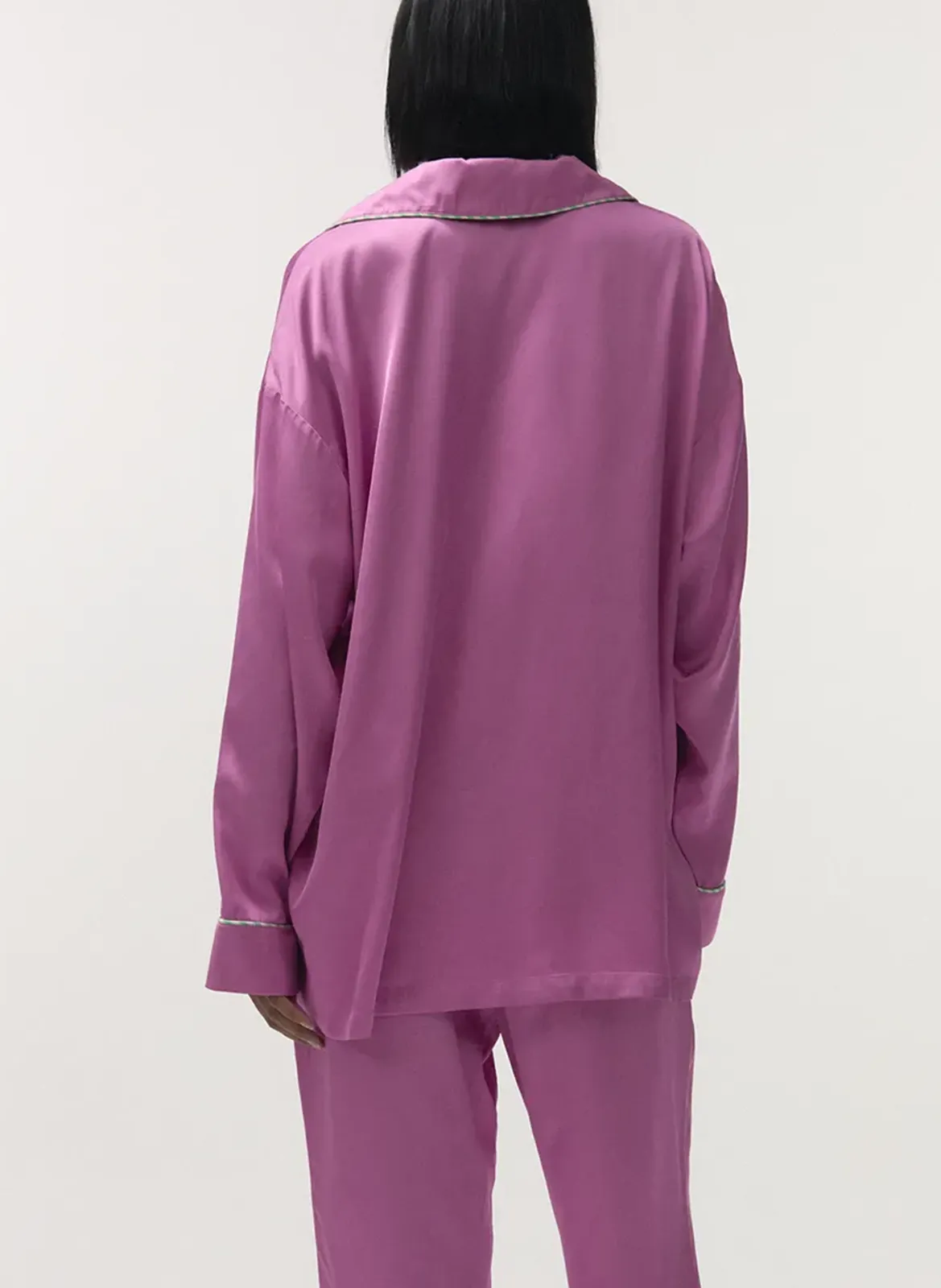 LOVE STORIES CEDRIC - Camisón satinado en violeta