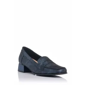 MOCASINES PITILLOS MUJER AZUL MARINO