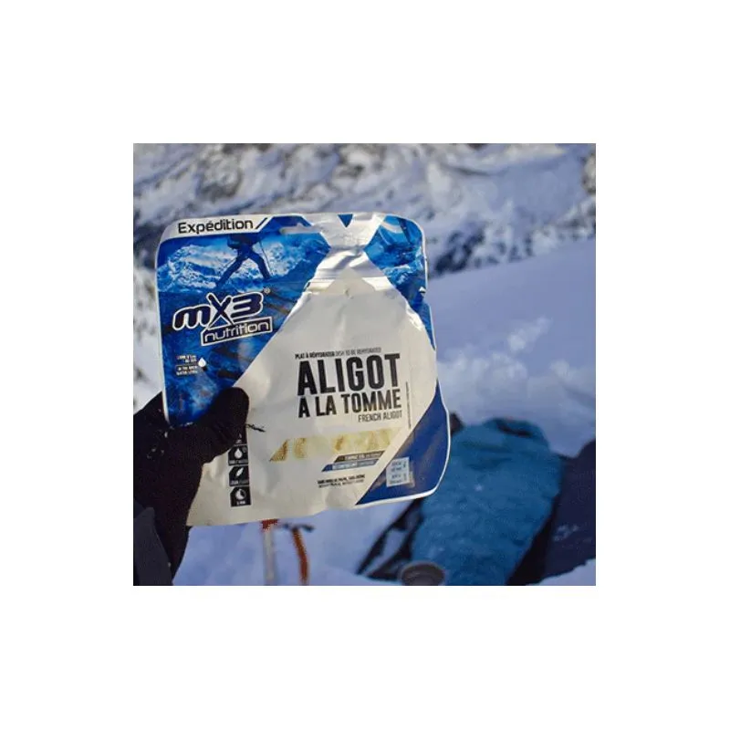Plato liofilizado MX3 Nutrition Aligot Aveyronnais