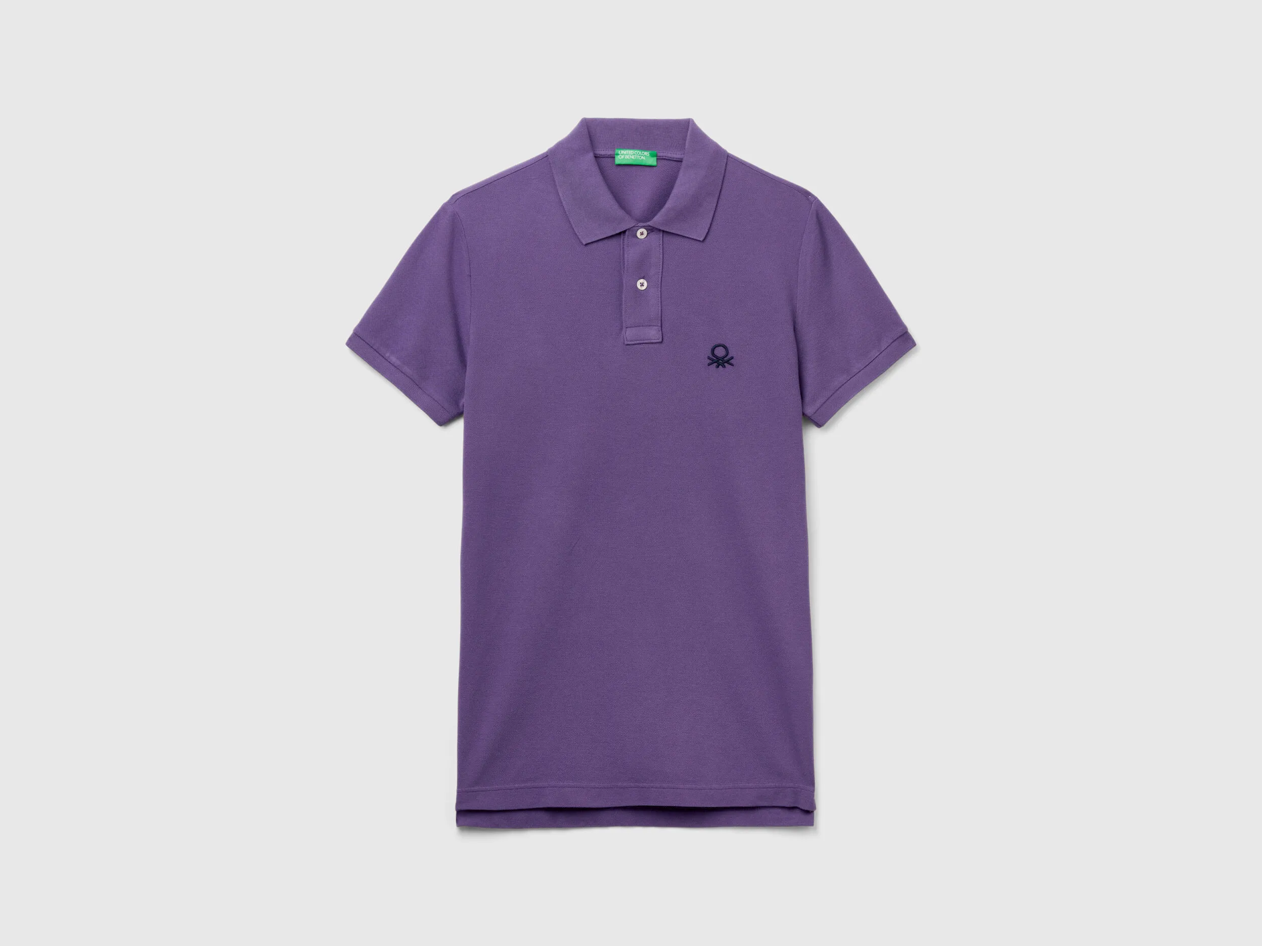 Polo morado slim fit