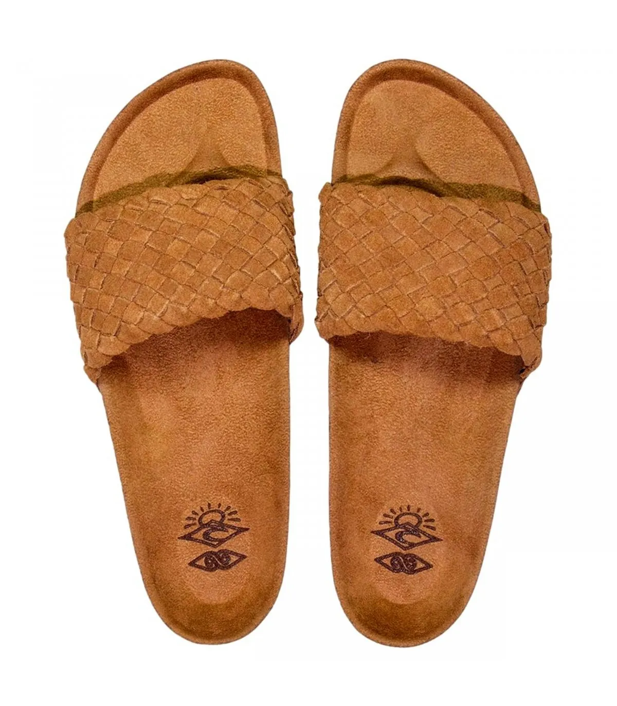 Sandalias RIP CURL Chanclas cómodas trenzadas para Mujer Marbella Ref. TGTC34 marrón