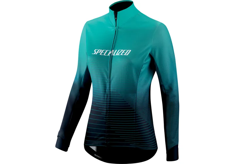 SPECIALIZED ELEMENT RBX COMP LOGO TEAM JACKET WMN AQA/CSTBLU XS