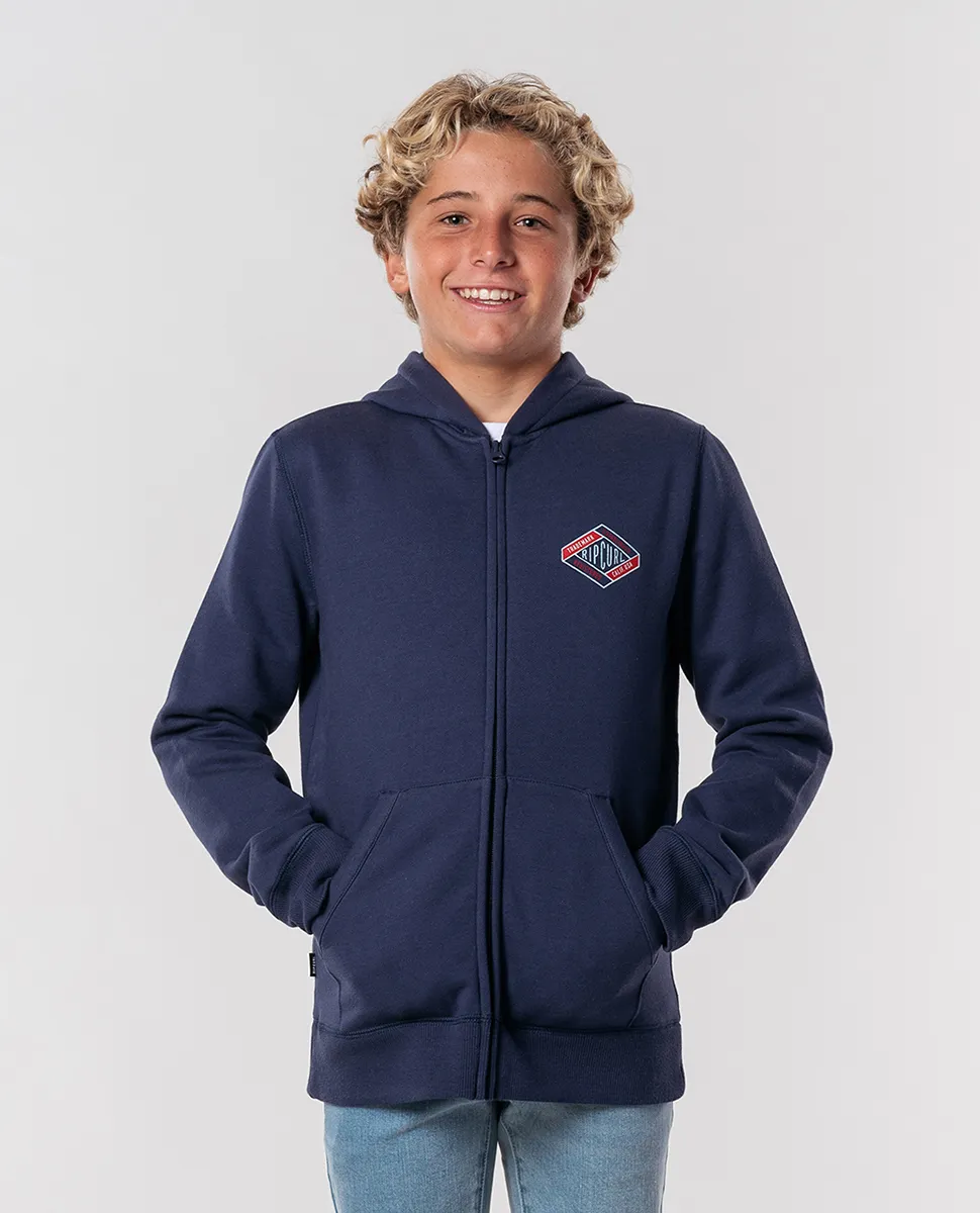 Sudadera niño Rip Curl con capucha D AMS HOOD BOYS   Ref. KFEHF4 navy -azul marino