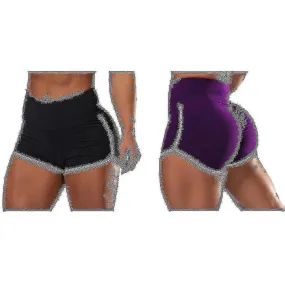 Summer Slip Sport Shorts Compression Workout Shorts Xl Size Black