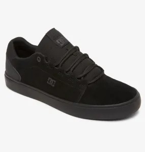 Zapatillas de piel ANTE DC SHOES para hombre TONIK  BLACK/BLACK (bb2) Ref. ADYS300660 negra suela negra