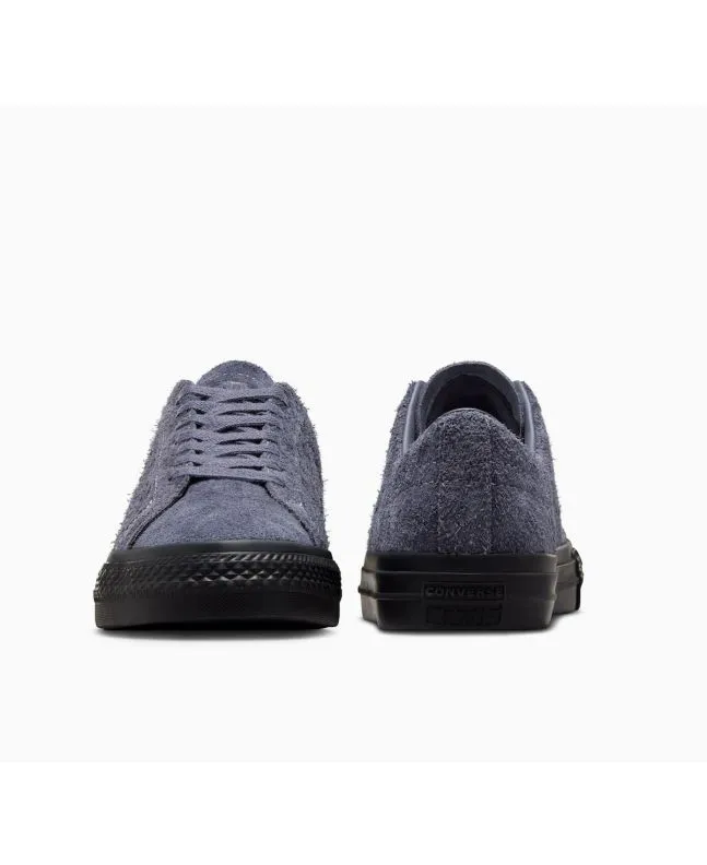 Zapatillas de Skate Converse CONS One Star Pro Suede Gris-Negro
