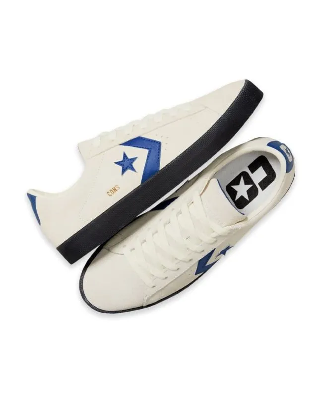 Zapatillas de Skate Converse Cons PL Vulc Pro Suede Beige-Azul-Negro