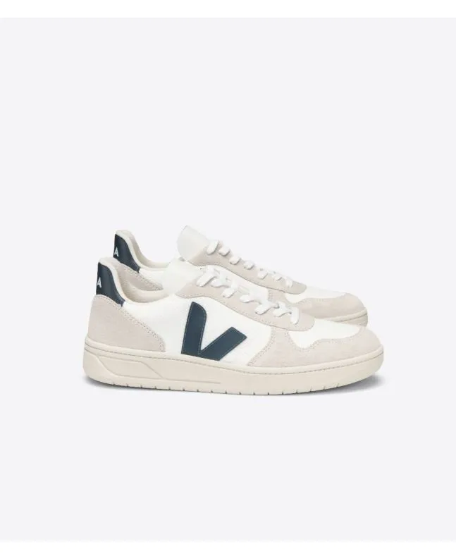 Zapatillas Ecológicas Veja V-10 B-Mesh White Nautico