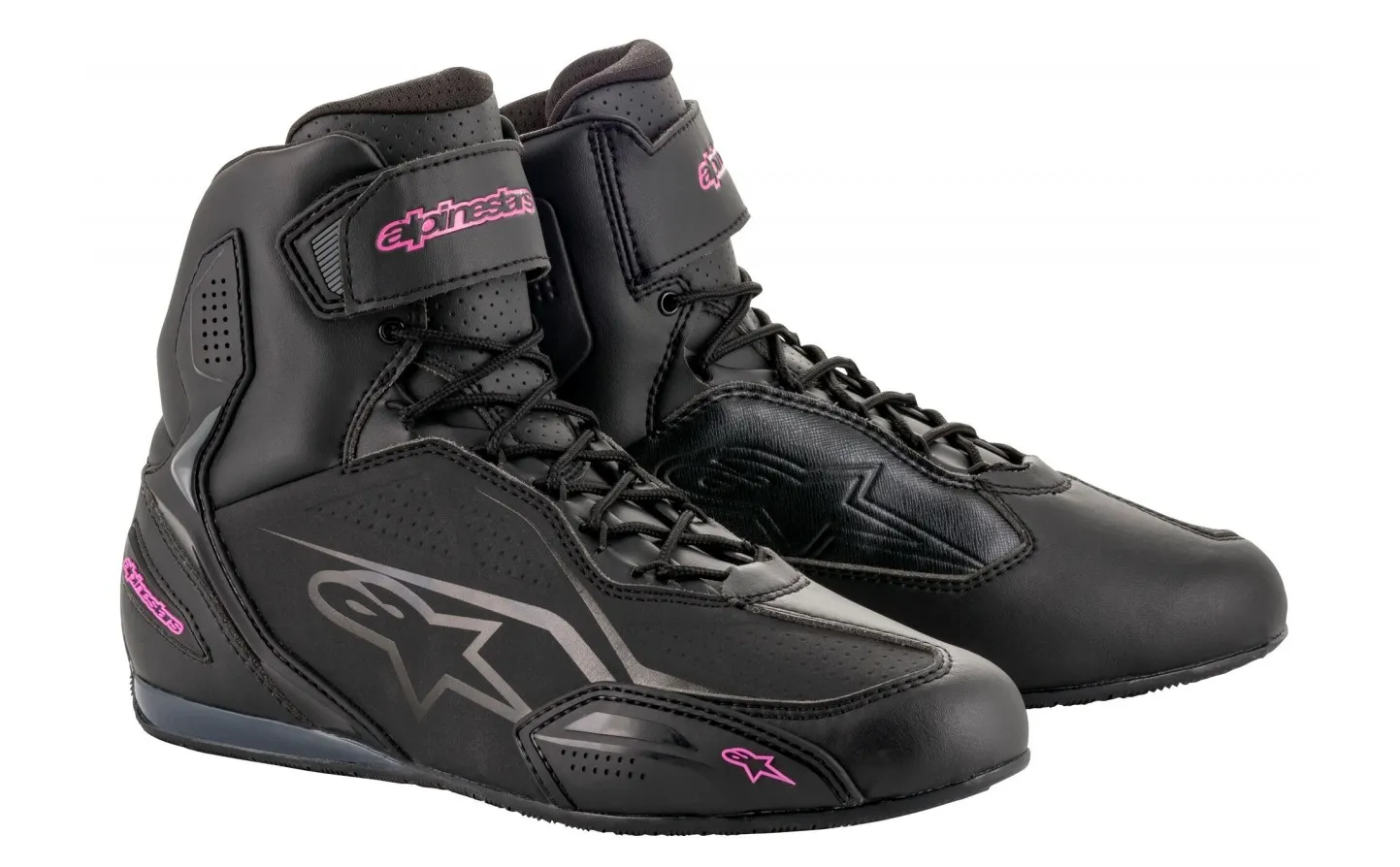 Zapatillas Mujer Alpinestars Stella Faster-3 Negro Fucsia |2510419-1039|